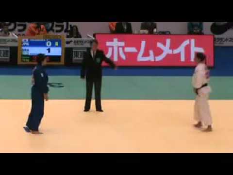 JUDO 2009 Jigoro Kano Cup: Tomomi Okamura (JPN) - Mayra Aguiar (BRA)