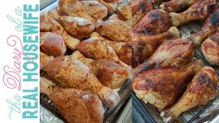 Baked BBQ Chicken Drumsticks | The Diary of a Real Housewife