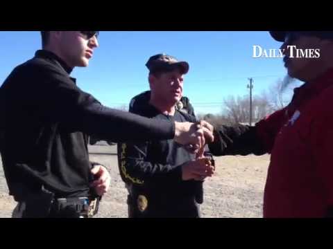 Officers tell family about their sons death