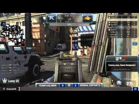 UMG Orlando 2015 Team Kaliber  vs Denial Esports(Map 3) Part 1