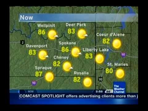 TWC IntelliSTAR- Spokane, WA- July 5, 2011- 2:58PM PDT