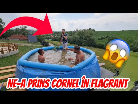 Ne-a prins Cornel😱 în flagrant în piscina de la Căsuța din Pădure !!