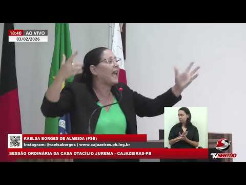 A antítese do silêncio: Raelsa reafirma transparência política e desafia o jogo de sombras na Câmara de Cajazeiras