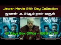 Jawan Movie 21th Day  Box Office Collection -Jawan Twenty-one Day 21 - Jawan | Atlee |Shahrukh Khan