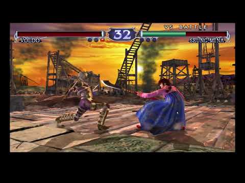 Soul Calibur 2 Netplay: Septimo (1P) vs Zane (2P) FT10