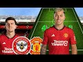Harry Maguire Out~ Brentford vs Manchester United Potential Line up Match Week 30 Season 2023/2024
