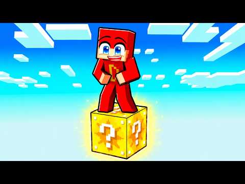 Overlever På En SOMMER Oneblock i Minecraft!