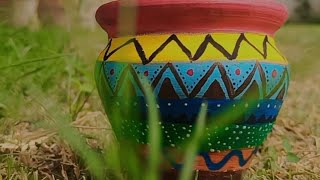 Pottery painting | Acrylic paints
