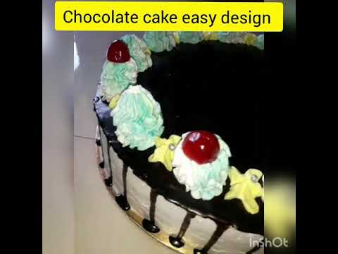 chocolate cake design