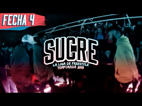 KLAS VS SCAR VS ZRS VS TK  - OCTAVOS - FECHA 4 - SUCRE LA LIGA DE FREESTYLE 2019