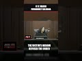The Victim's Widow Is Refusing to Comply With the Court Order