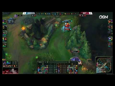Wolf bodies Ruler in SKT vs SSG - Alistar vs Sivir - League of Legends