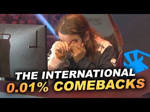 0,001% COMEBACKS on The International 2022 that we will NEVER FORGET