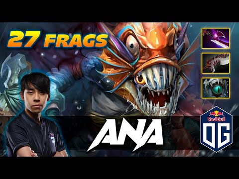 OG.ana Slark - 27 Frags Domination - Dota 2 Pro Gameplay [Watch & Learn]