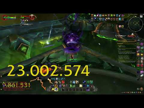 WoW Legion Remix - Tomb of Sargeras Raid | Kil'jaeden Mythic | Solo | Balance Druid 