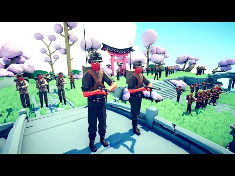 TABS WW2 German army vs Japan army