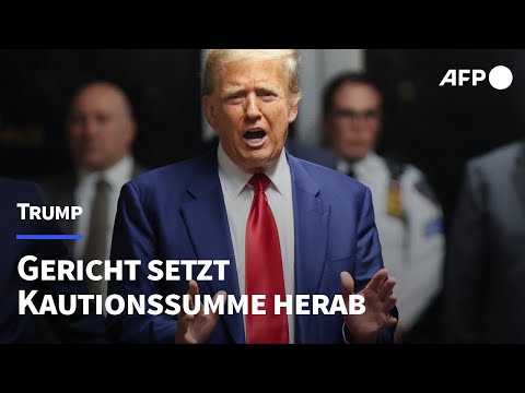 Gericht kürzt Trumps Kaution und gibt ihm mehr Zeit | AFP