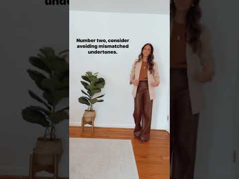 Styling Tips for Monochromatic Outfits | Monochromatic Color Scheme | Brown Monochromatic Outfit