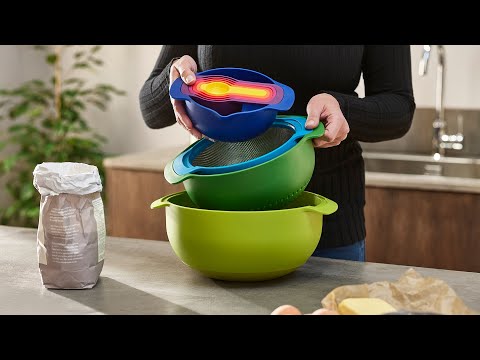 Joseph Joseph Joseph Nest 9 Plus Opal 40076 9 el. pilka video