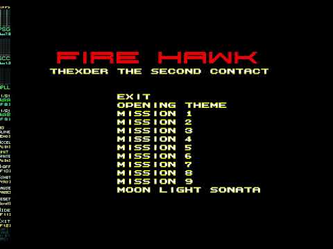 MSX2 FIRE HAWK II MISSION TRACK