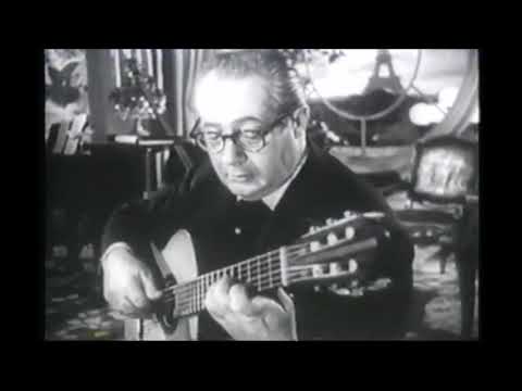 Segovia : Bach - Prelude in D Minor - BWV 999