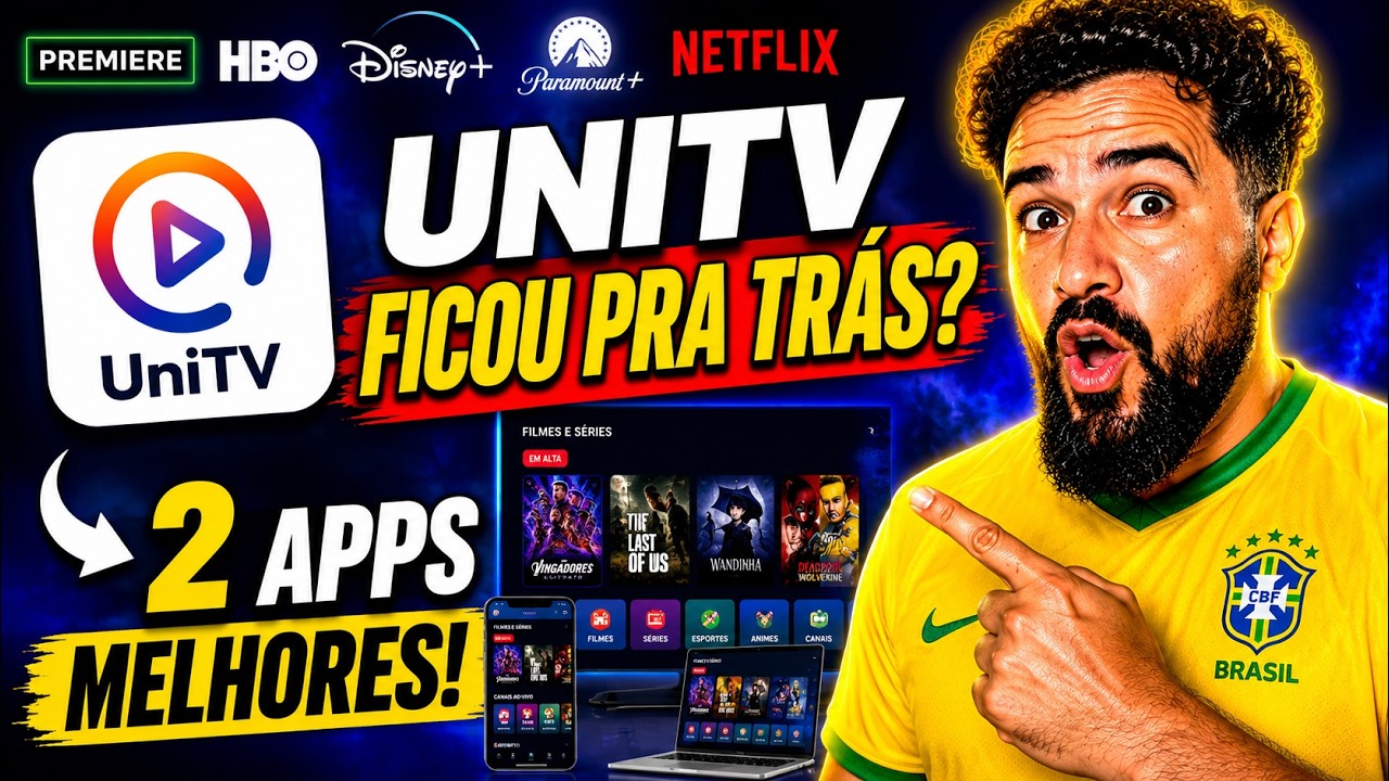 👉 🚨 UNITV FICOU PRA TRÁS? CONHEÇA 2 APPS MELHORES