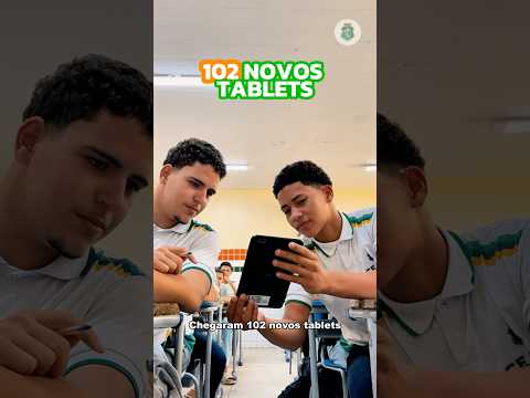 Abaiara, chegou tecnologia pra impulsionar a educação!📱✨