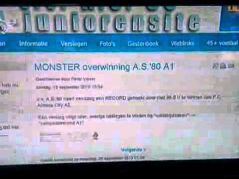 AS' 80 A1 - Fc Almere City A2 39-0