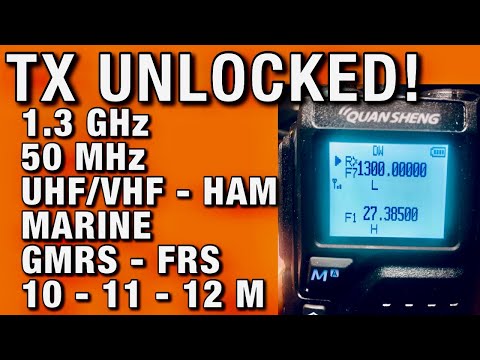 TRANSMIT ANYWHERE - QUANSHENG UV-K5