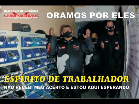 ESPÍRITOS DE ANTIGOS TRABALHADORES - QUERO MEU DINHEIRO