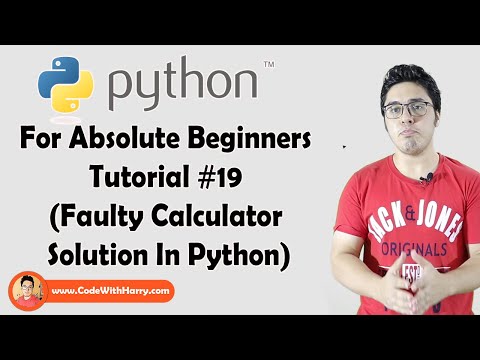 Python Exercise 2 Faulty Calculator Solution| Python Tutorials For Absolute Beginners In Hindi 19