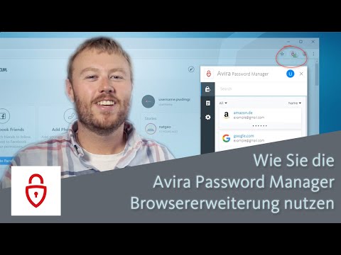 Wie Sie die Avira Password Manager Browsererweiterung nutzen