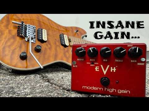 Демонстрация педали MXR EVHMHG EVH Modern High Gain