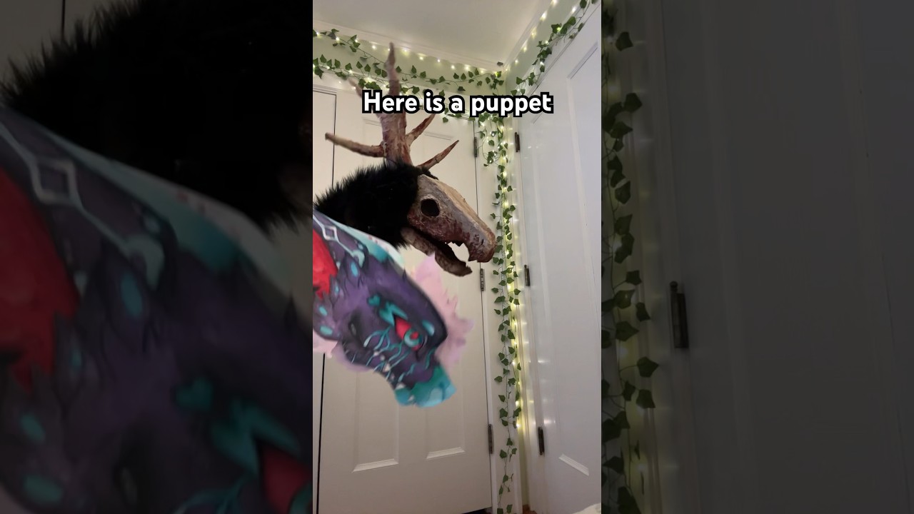 I hate people who make dragon puppets 😡 #puppet #art #paperdragon #dragonpuppets #dragonfan