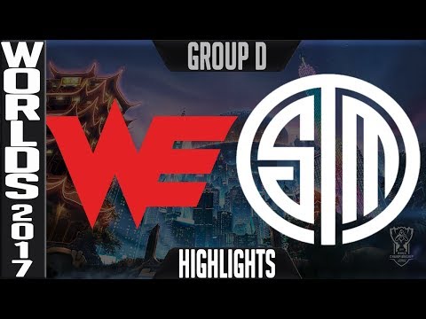 Team WE vs TSM Highlights | 2017 World Championship Week 2 Group D Worlds 2017 WE vs TSM