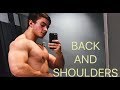Anavar Results? Full Back and Shoulders + Meals