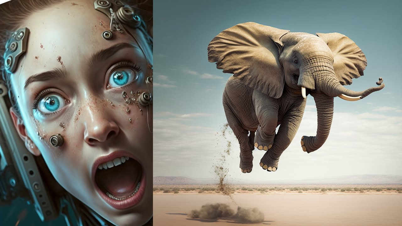 The Surprising Things Elephants can do (ChatGPT explains with Stable Diffusion Images)