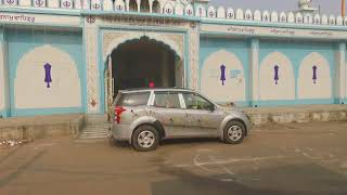 preview picture of video 'Aerial view of Ludhiana city smart city in winter 4K(1)'