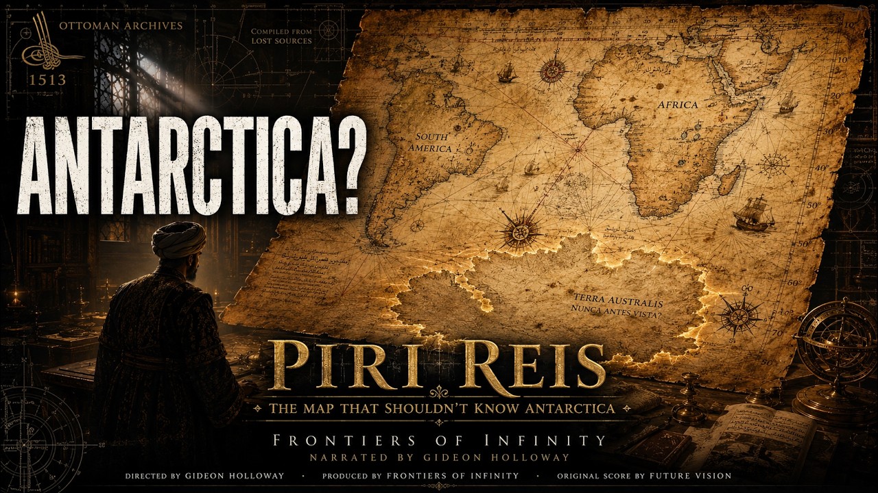 Piri Reis Map Mystery: Antarctica Hidden in a 1513 Ancient Chart