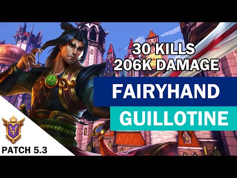 30 Kills 206K Damage FairyHand (DejavuARG) Zhin Competitive (Master) GUILLOTINE
