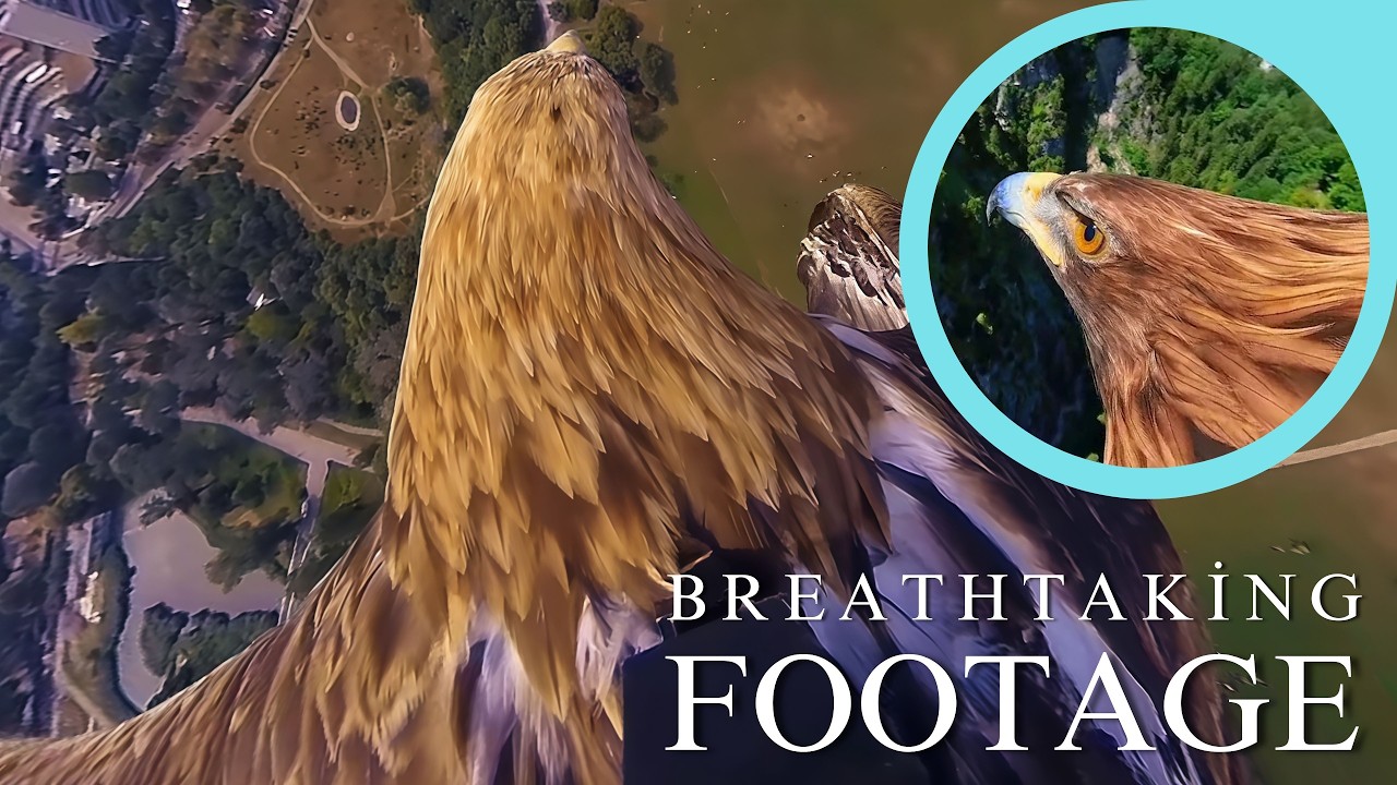 Breathtaking Footage of Soaring Eagles | Amazing Footage