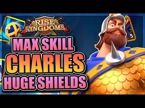 Expertised Charles Martel in Rise of Kingdoms [top tier infantry legendary]