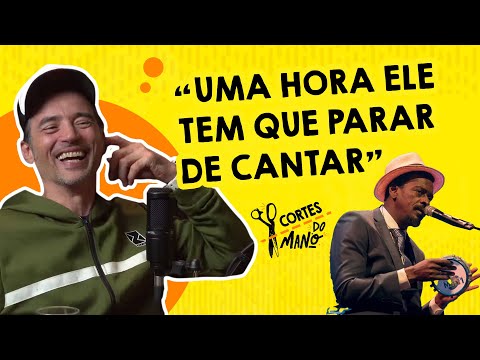 Turnê com Seu Jorge e a dinâmica de guitarra e vocal