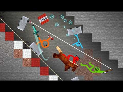 I voiced over Ultimate Minecart Race - Animation vs. Minecraft Shorts Ep 31