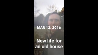 New life for an old German farmhouse (Snapchat Story)
