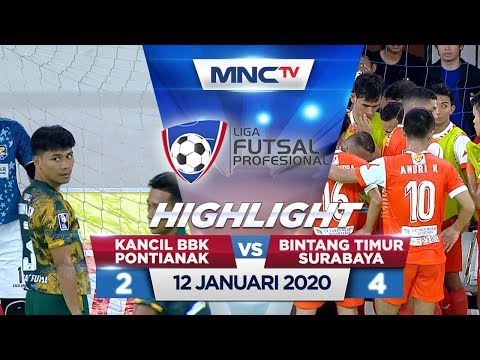 KANCIL BBK PONTIANAK VS BINTANG TIMUR SURABAYA (FT: 2-4) - Highlights Liga Futsal Profesional 2020