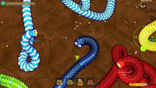 “Crazy Worm Zone Moments | Giant Worm Battles”☠️
