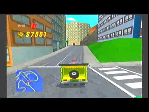 the simpsons road rage gamecube cheats codes