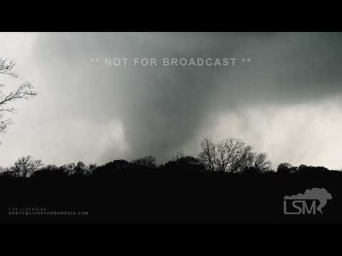 03-21-2022 Taylor, TX - Large, Violent Tornado Crosses the Road At Close Range