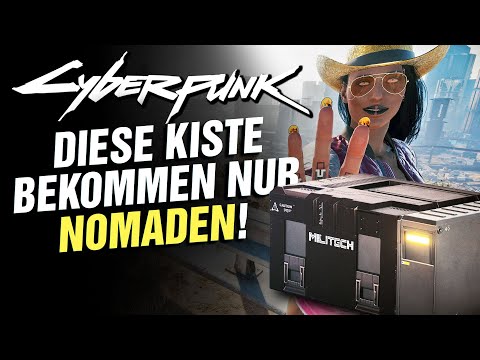 Diese Kiste bekommen Nomaden von Meredith für einen Extra Deal! Cyberpunk 2077